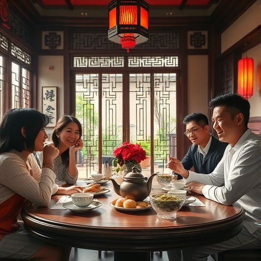 茶友品茶