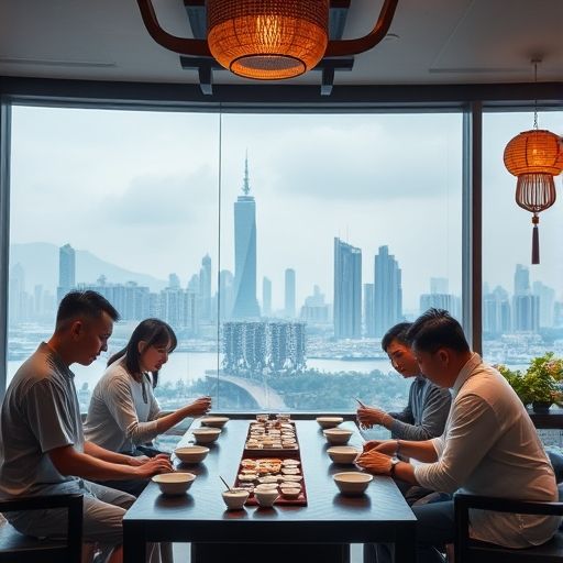深圳嫩茶社交场景