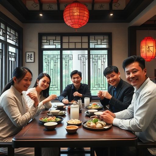 朋友聚会在海珠喝茶工作室