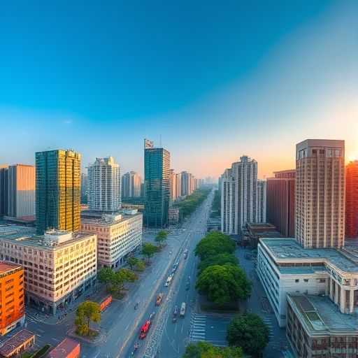 广州白云区城市景观