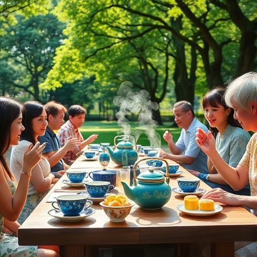 户外品茶活动