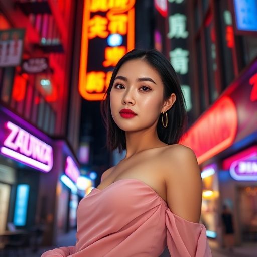 中山桑拿会所夜景外观展示