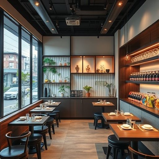广州白云区新市街现代茶肆