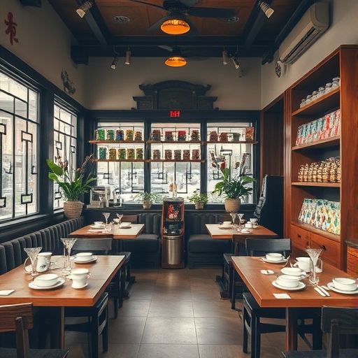 深圳茶肆内部