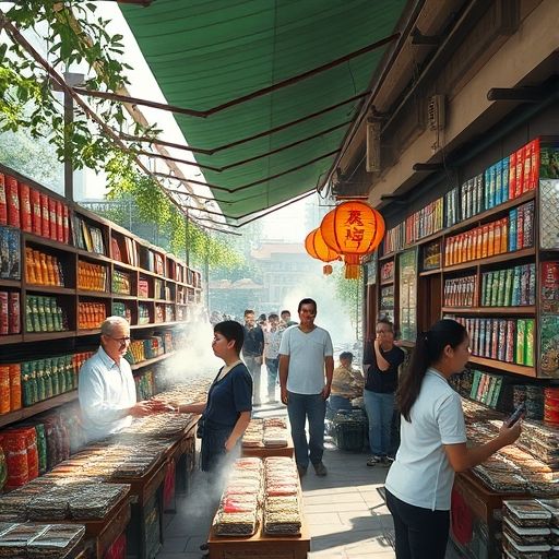 广州芳村茶叶市场