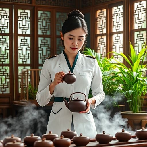 广州茶艺师示范泡茶