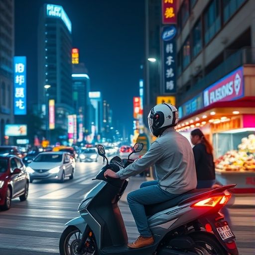 广州大圈工作室外卖配送场景