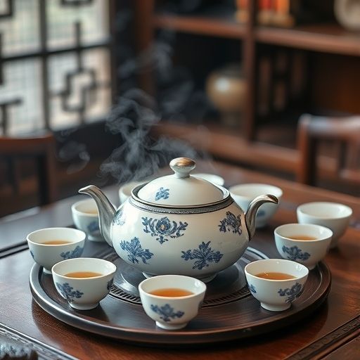 广州天河茶肆茶具展示