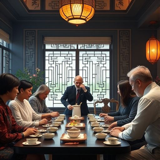 广州高端喝茶上课场景