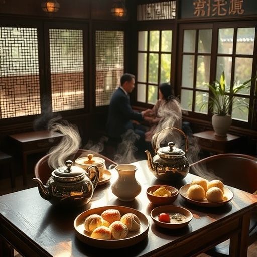 广州早茶场景