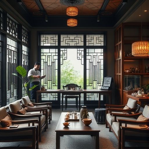 广州品茶工作室内部环境