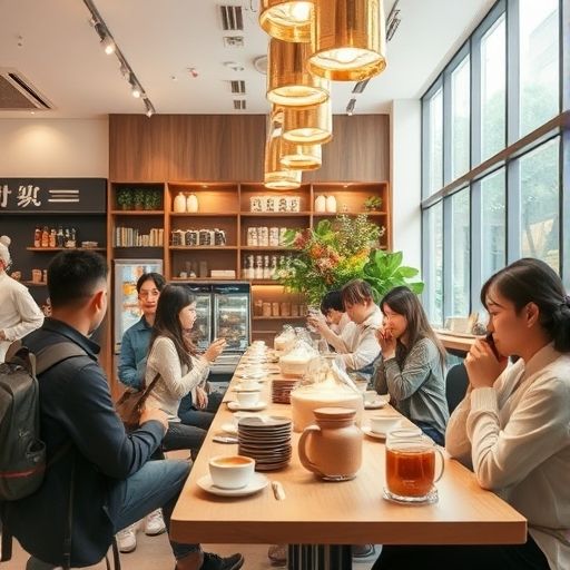 龙华地铁站附近茶肆