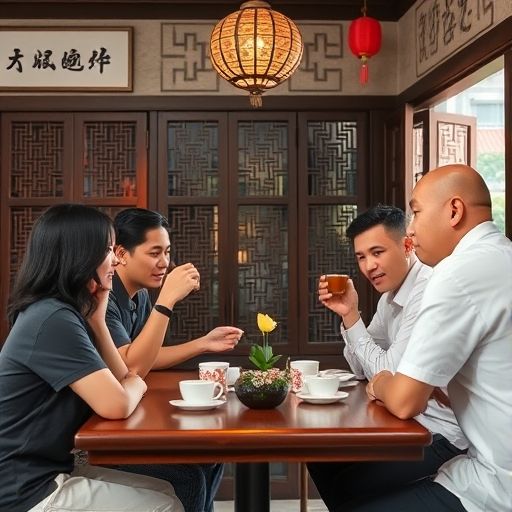 龙华朋友聚会喝茶
