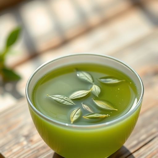 新茶嫩茶近景