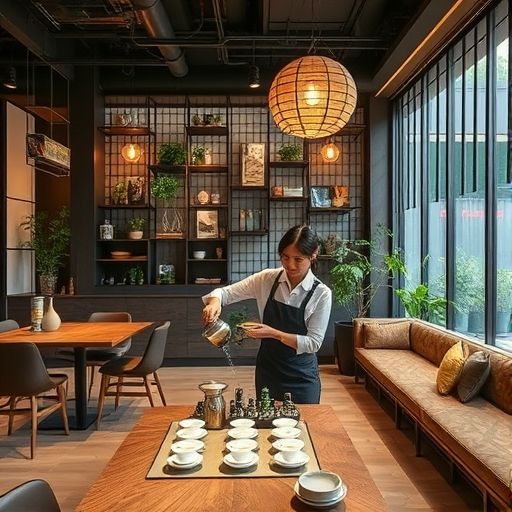 深圳福田现代茶肆