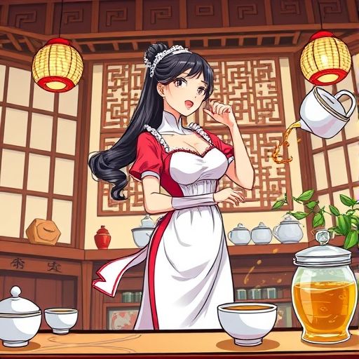 老师泡茶洒水的搞笑一刻