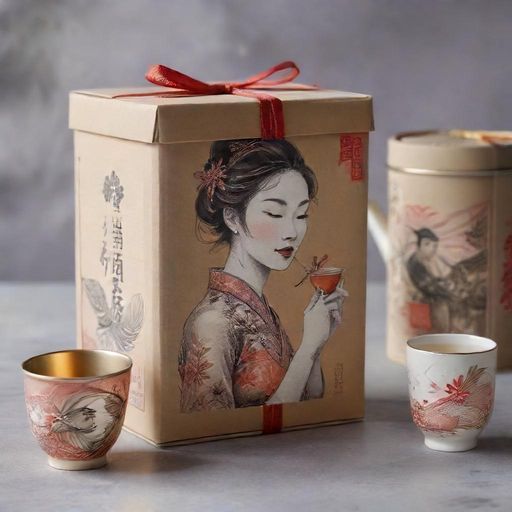 嫩茶外卖附赠的精美小礼品展示