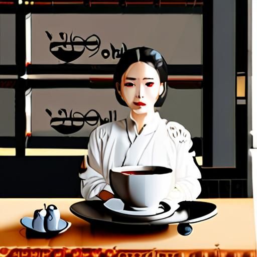 茶室品茶场景