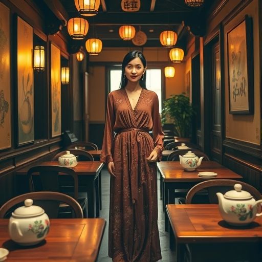 巷里茶肆内部