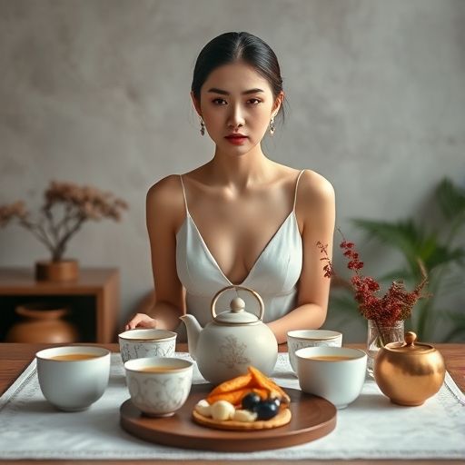 茗香阁的精致茶点