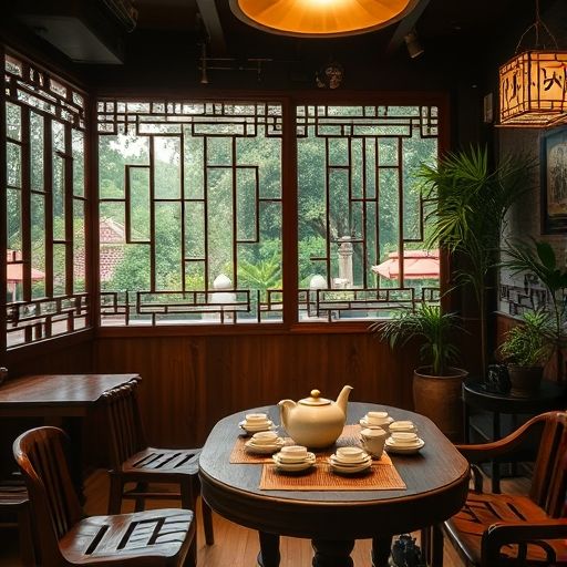 深圳茶肆内部
