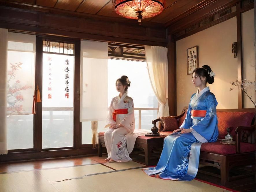广州一家豪华桑拿会所的内部全景，展现其奢华现代的装修风格和舒适的私密包间。