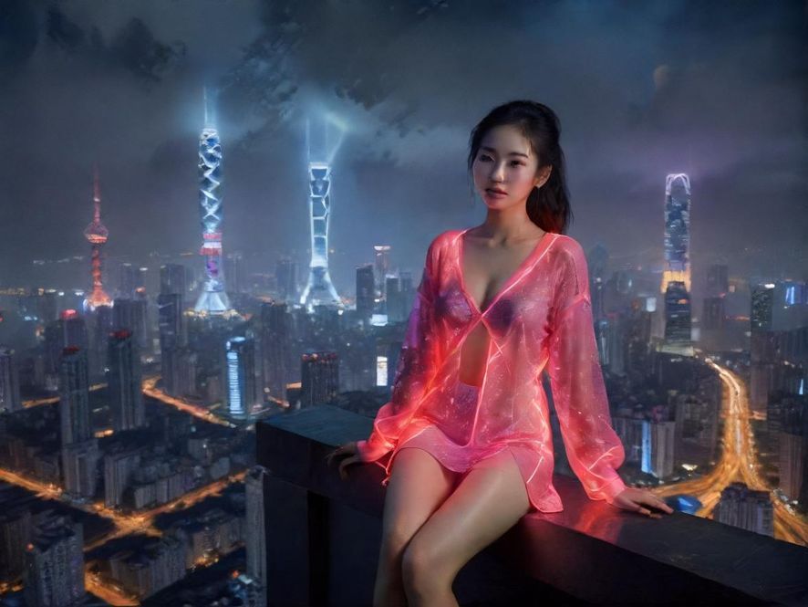 深圳龙华夜景