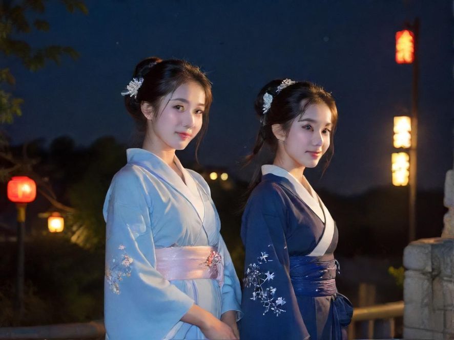 深圳夜场桑拿会所入口，广角镜头下的赛博朋克风格夜晚城市景观