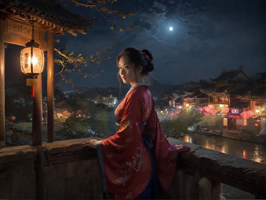 东莞璀璨的夜景，霓虹灯闪烁，街道上车水马龙，充满了活力。