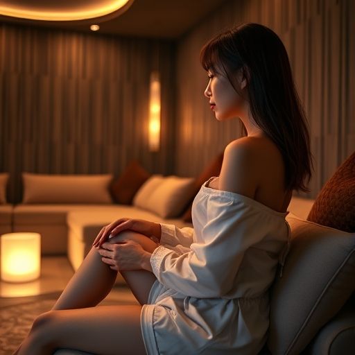 深圳福田高端桑拿会所私密空间展示