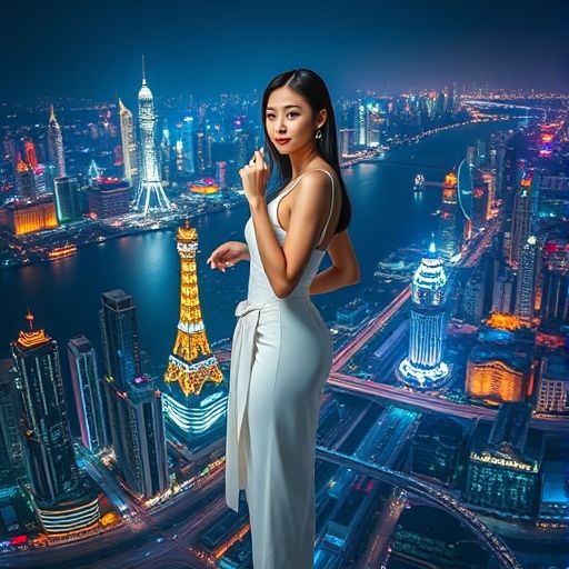 广州璀璨夜景