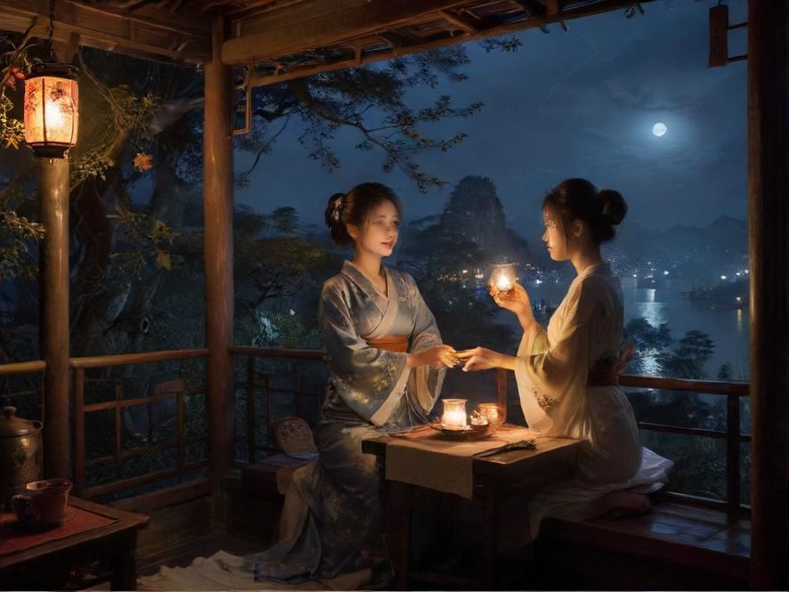 南京新茶工作室夜场全景