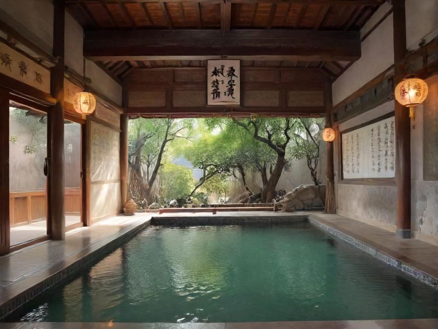 深圳水汇私密按摩间，灯光柔和，环境舒适温馨，营造出宁静的放松氛围