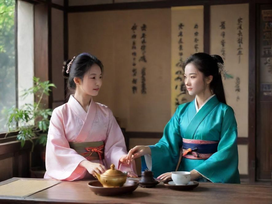 深圳休闲会所内的雅致茶室