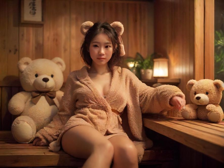 广州桑拿会所休息区温馨一角