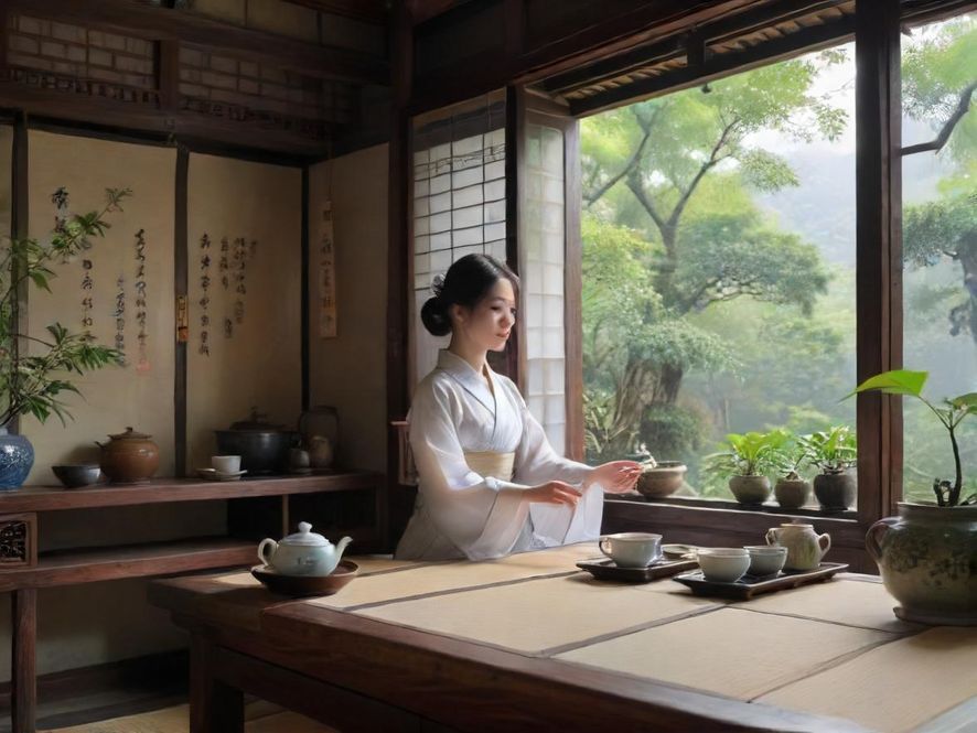 深圳罗湖高端茶社室内环境