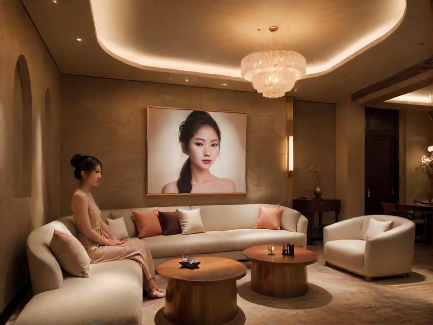 广州一品香会所内景，展现其舒适与高雅的氛围