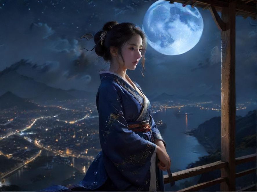 广州夜晚的休闲场所入口