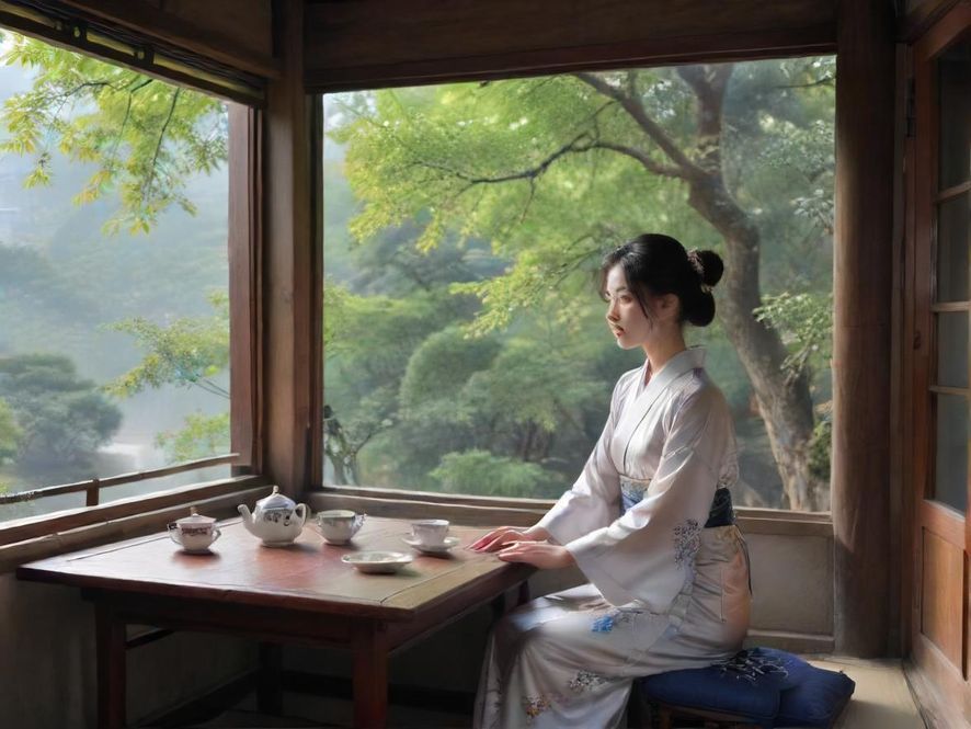 广州喝茶工作室室内环境展示