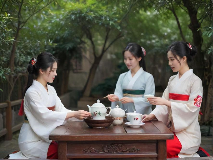 高端桑拿会所茶楼大厅实景图