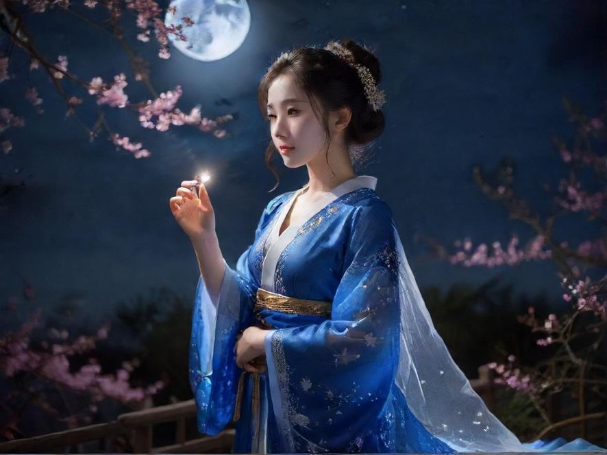 广州璀璨夜色下的休闲娱乐场所一角