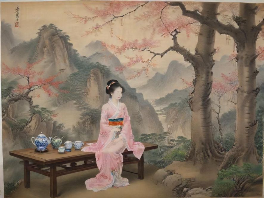 深圳南山茶艺表演场景