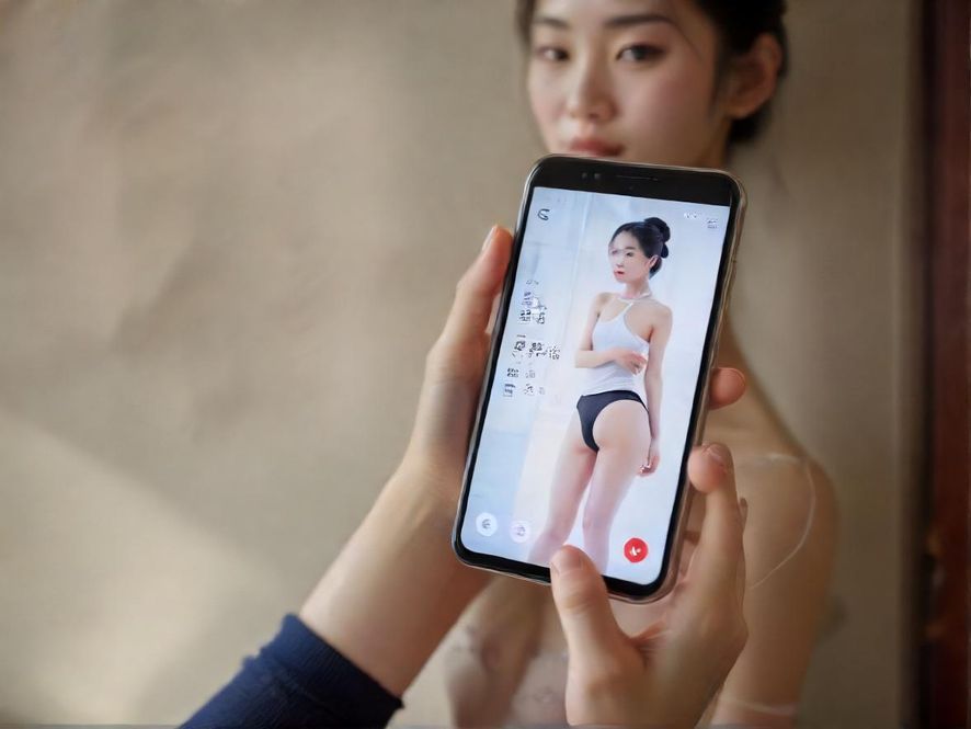 手机屏幕上的搜索界面