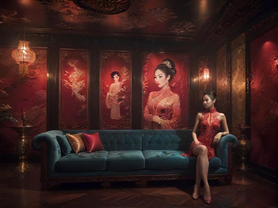 深圳夜场会所内部氛围实拍