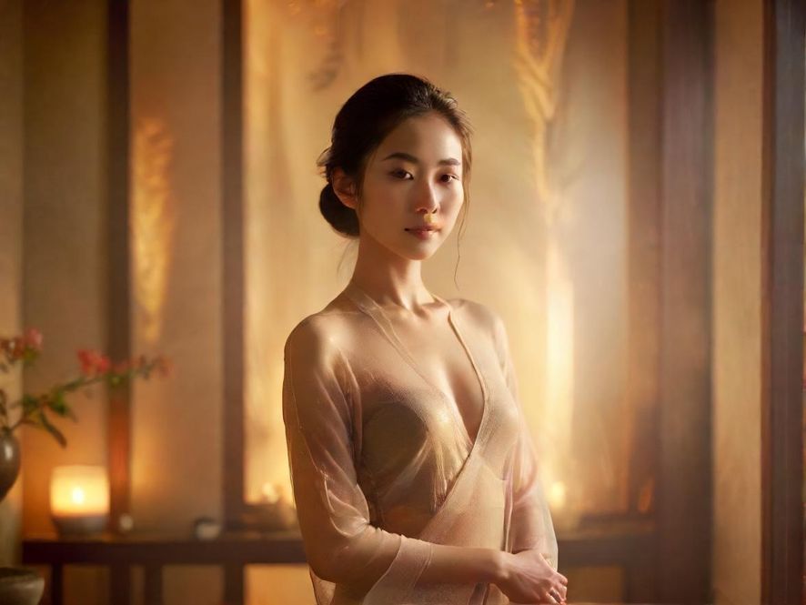 高端休闲场所的温馨氛围特写