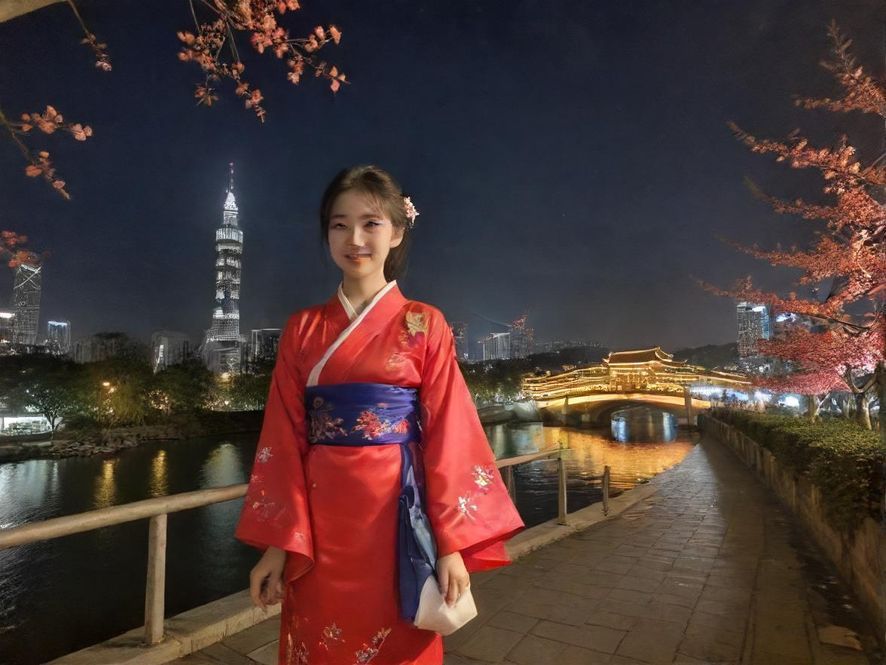 霓虹闪烁的夜场会所入口，充满神秘氛围