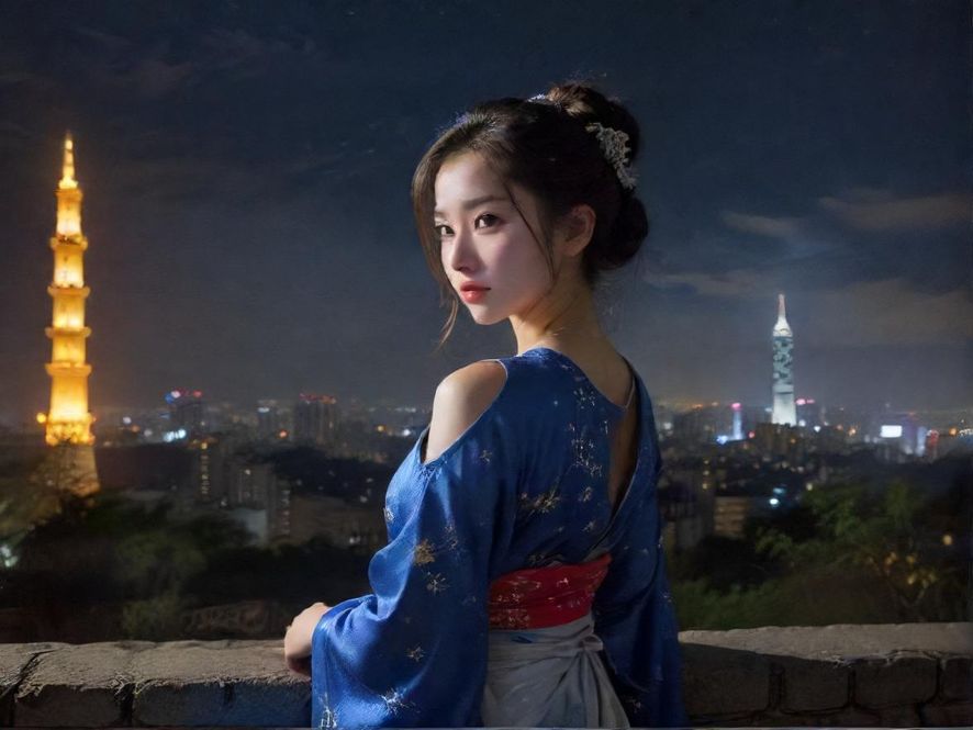 东莞夜场会所夜景外观