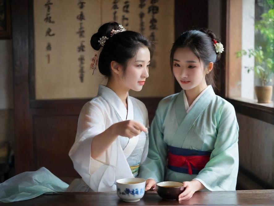 广州隐藏茶社内景