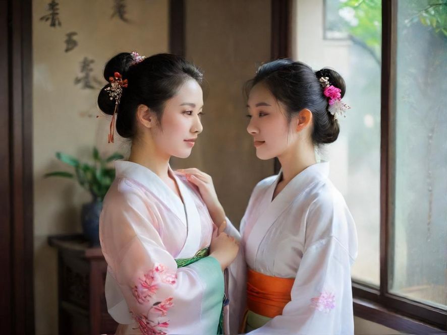 桑拿房内蒸汽缭绕的场景