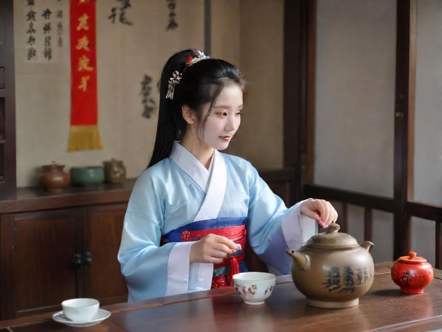 广州隐藏茶社内部景象